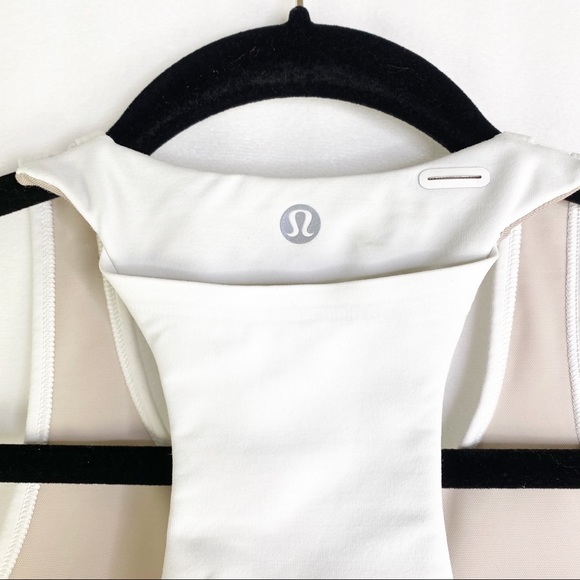 Lululemon Pace Perfect White Sports Bra - Picture 6 of 7
